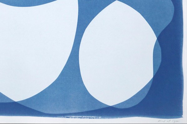 Abstract Rounded Type, 2022, Cyanotype-RWC-1263043