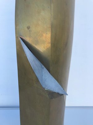 Abstract Sculpture, 1970s, Bronze & Aluminium-OLY-595790