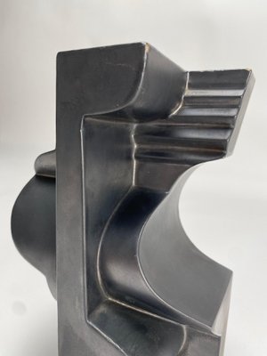 Abstract Sculpture in Glazed Ceramic by Nino Caruso, 1974-KKZ-1814295