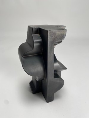 Abstract Sculpture in Glazed Ceramic by Nino Caruso, 1974-KKZ-1814295