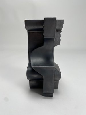 Abstract Sculpture in Glazed Ceramic by Nino Caruso, 1974-KKZ-1814295