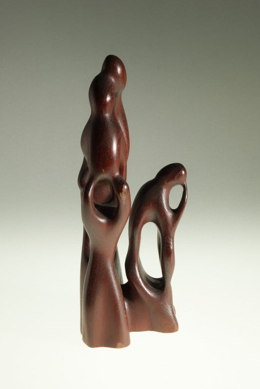 Abstract Teak Sculpture, 1965