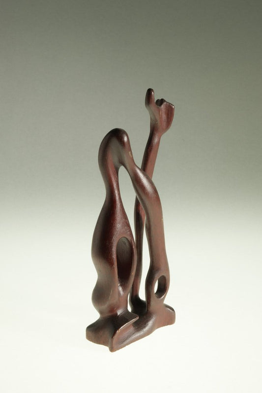 Abstract Teak Sculpture, 1965