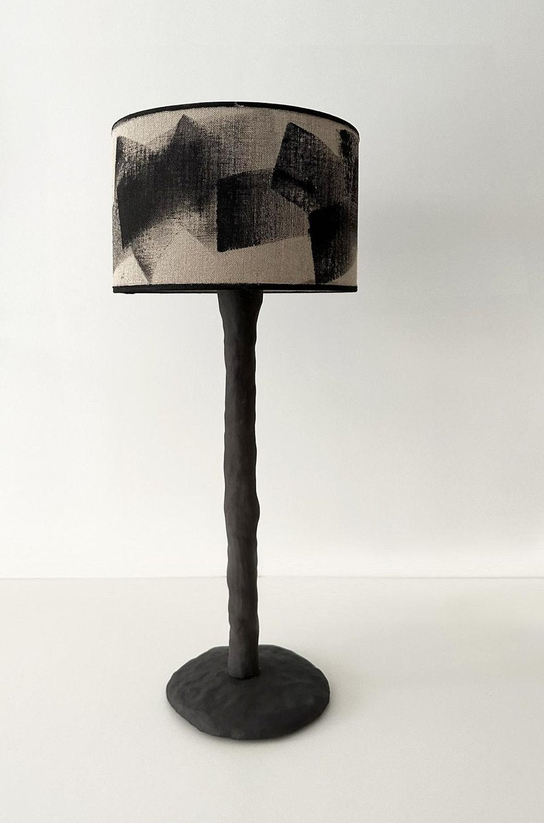 Abstract Wood Table Lamp by Atelier Monochrome