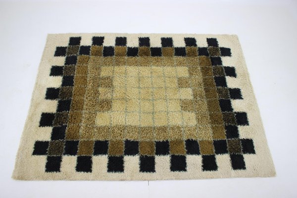 Abstract Wool Rug by Hojer Eksport Wilton, Denmark, 1960s-TZ-1422372