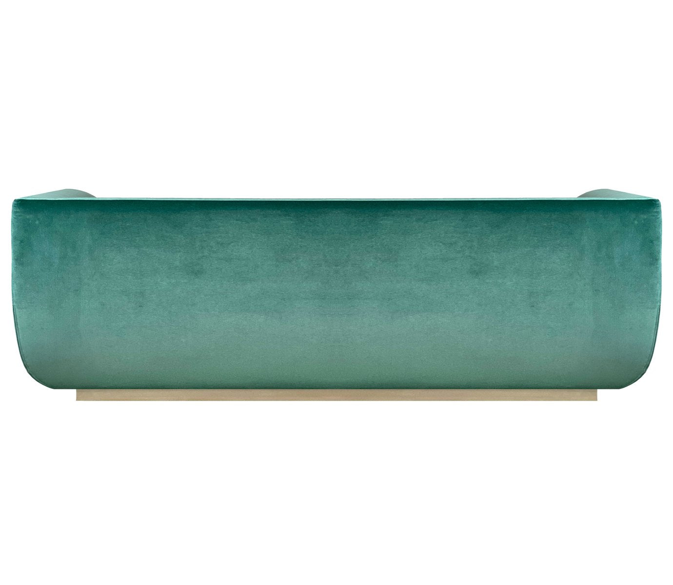 ABYSS Sofa in Mint and Ocean Blue Velvet from Kabinet