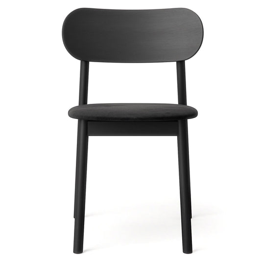 Decotique Elephant Dining Chair Black/Black Velvet