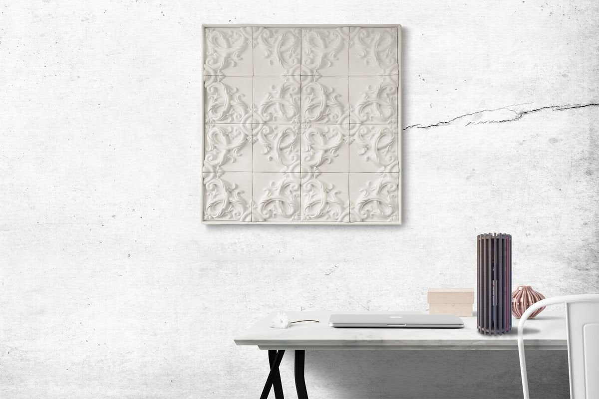 Acanthus Ceramic Decorative Panel #02 by Bevilacqua for MYUP