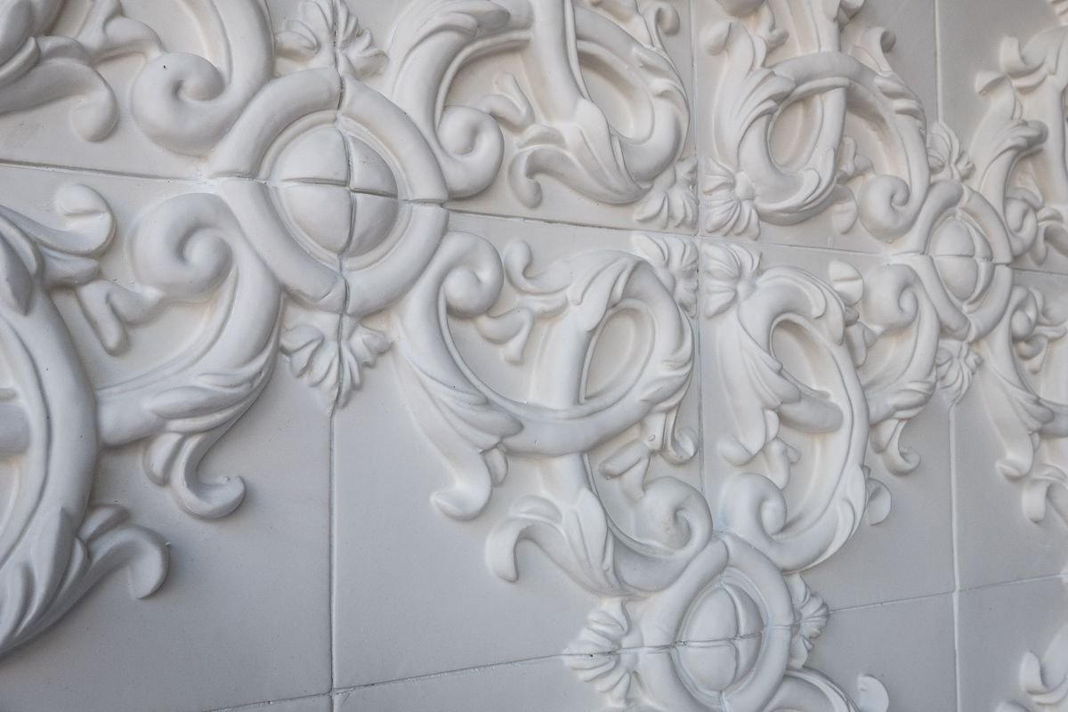 Acanthus Ceramic Decorative Panel #03 by Bevilacqua for MYUP