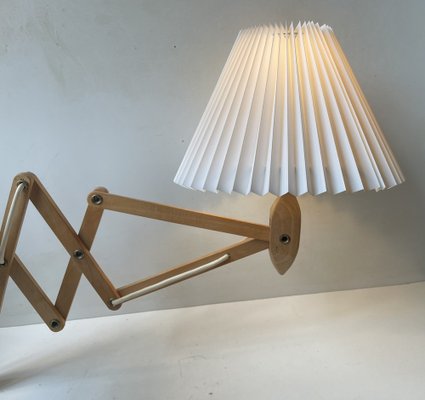 Accordion Wall Lamp in Beech from Le Klint, 1980s-LCR-1815331