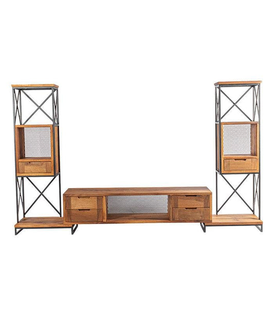 Acordion Living Room Cabinet in Pine