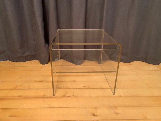 Acrylic Glass Auxiliary Table, 1970s-VQM-1332428