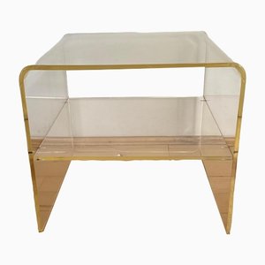 Acrylic Glass Auxiliary Table, 1970s-VQM-1332428