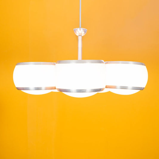 Acrylic Glass Ceiling Lamp from Stilux Milano, 1960s