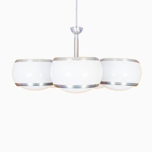 Acrylic Glass Ceiling Lamp from Stilux Milano, 1960s-ZLY-860573