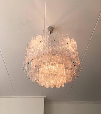 Acrylic Glass Chandelier in the style of Kalmar, 1960s-LL-1399299