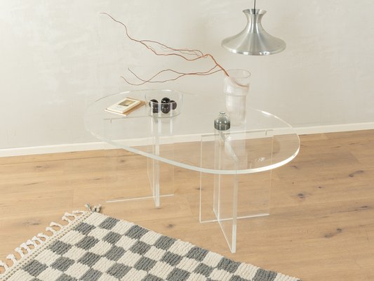 Acrylic Glass Coffee Table, 1960s-GPP-1784424