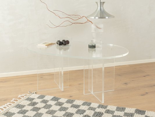 Acrylic Glass Coffee Table, 1960s-GPP-1784424