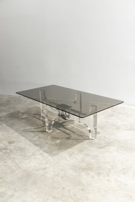 Acrylic Glass Coffee Table by Michel Dumas, 1970s-LA-1359232