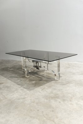 Acrylic Glass Coffee Table by Michel Dumas, 1970s-LA-1359232