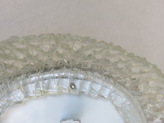 Acrylic Glass Illuminated Round Wall Mirror from Hillebrand, 1970s-EY-702888