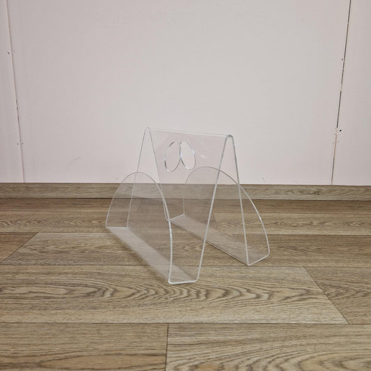 Acrylic Glass Magazine Holder