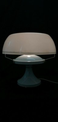 Acrylic Glass Mushroom Table Lamp, 1970s-FIP-781965