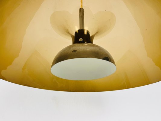 Acrylic Glass Pendant Lamp attributed to Temde, 1970s-PUK-1416526