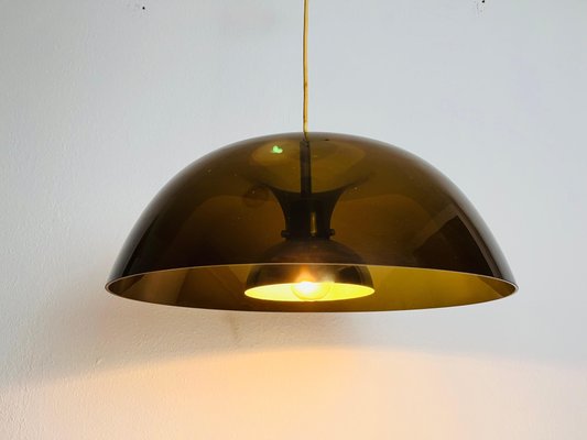 Acrylic Glass Pendant Lamp attributed to Temde, 1970s-PUK-1416526