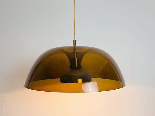 Acrylic Glass Pendant Lamp attributed to Temde, 1970s-PUK-1416526