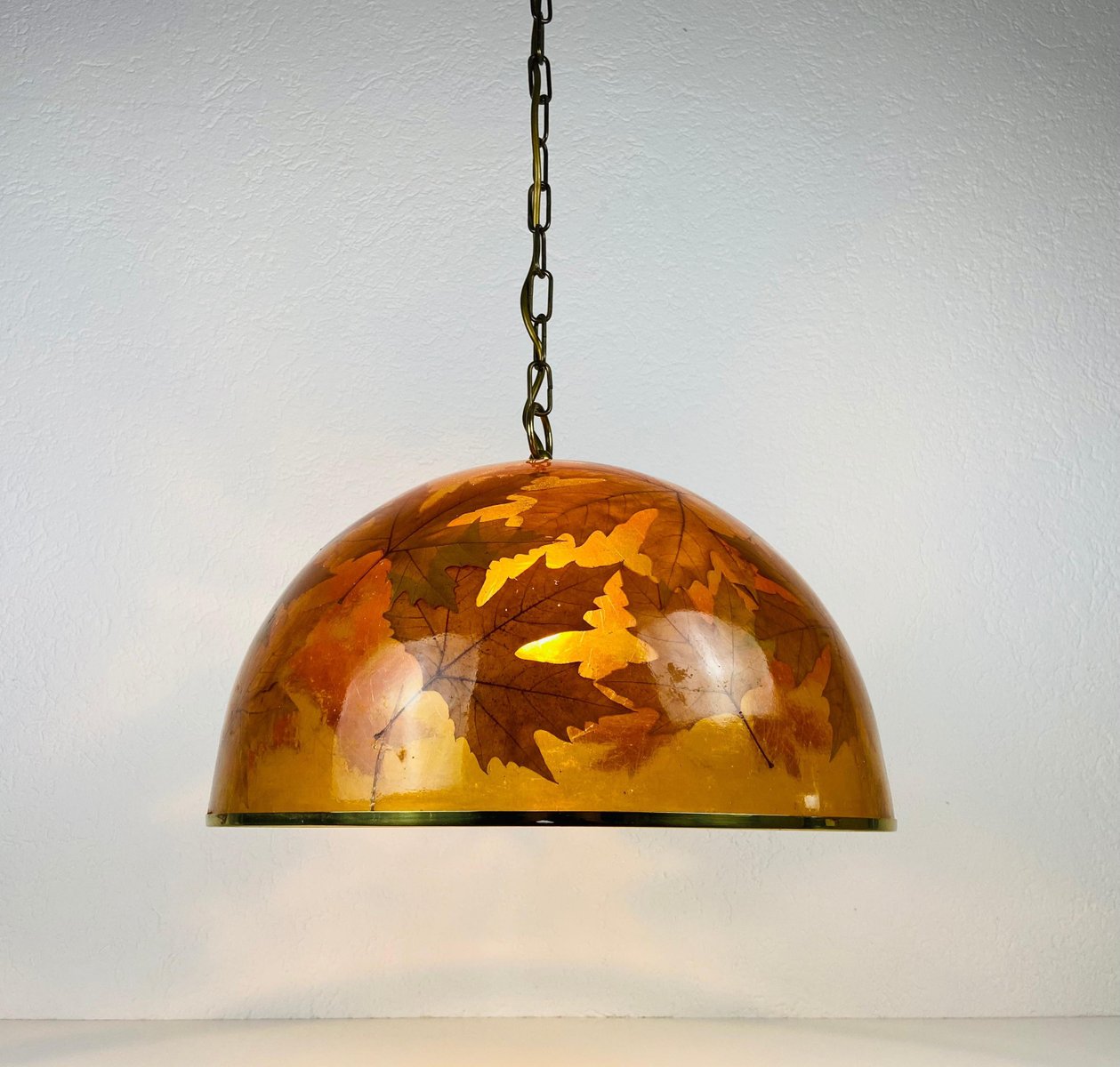 Acrylic Glass Pendant Lamp, Germany, 1960s