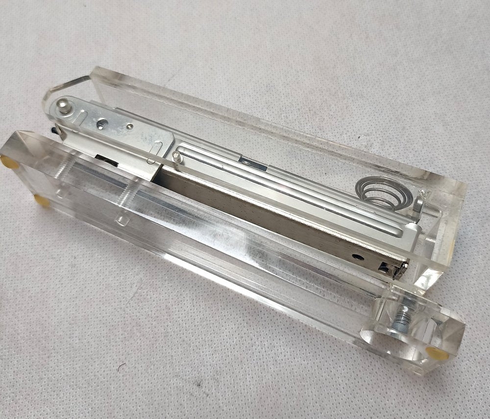 Acrylic Glass Stapler and Hole Punch, 1970s, Set of 2