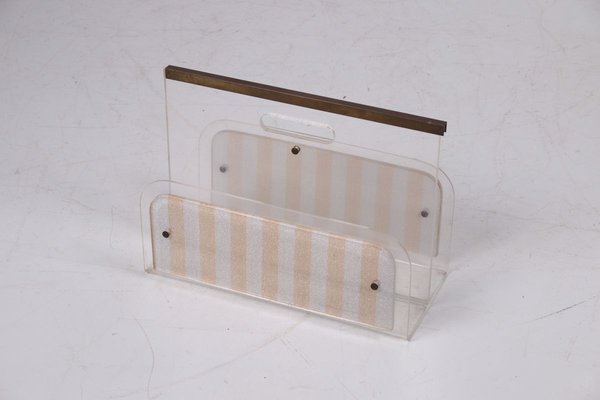 Acrylic Glass Storage Rack, 1960s-EZZ-885528