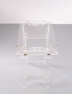 Acrylic Glass Tray Table, France, 1978-GCG-1406421