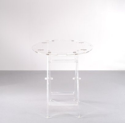 Acrylic Glass Tray Table, France, 1978-GCG-1406421