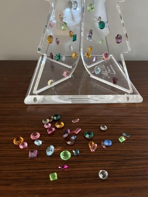 Acrylic Glass Tree with Swarovski Crystals, 1992-OLY-1781455