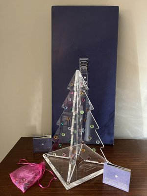 Acrylic Glass Tree with Swarovski Crystals, 1992-OLY-1781455