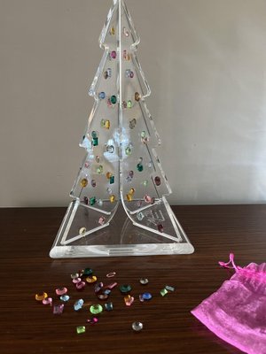 Acrylic Glass Tree with Swarovski Crystals, 1992-OLY-1781455