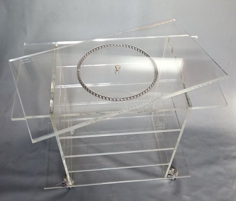 Acrylic Glass Trolley, 1970s-LCV-1780220