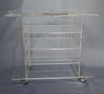 Acrylic Glass Trolley, 1970s-LCV-1780220