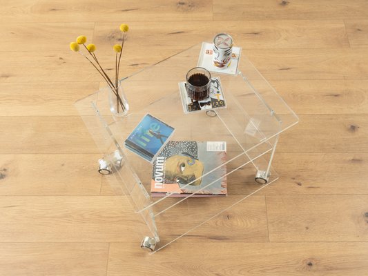 Acrylic Side Table, 1980s-GPP-2022719