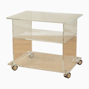 Acrylic Side Table, 1980s-GPP-2022719