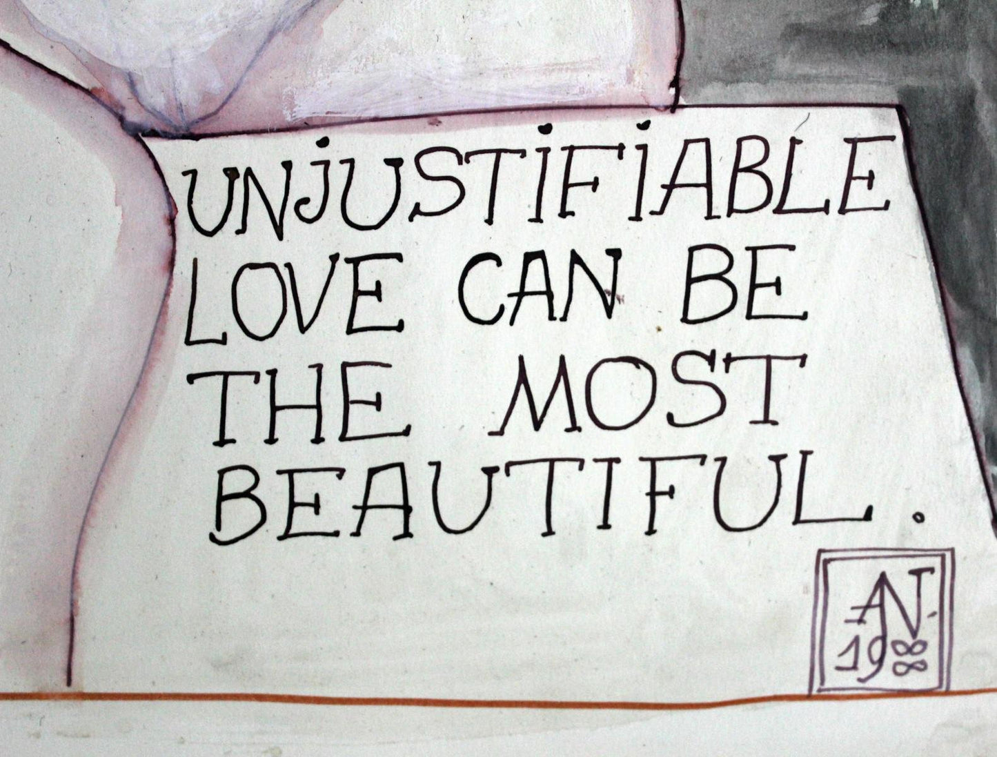 Adam Niemczyc, Unjustifiable Love Can Be the Most Beautiful, 1988