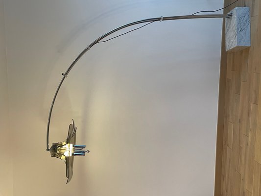 Adjustable Arc Lamp, Italy, 1960s-OTV-1111101