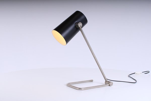 Adjustable Black Tube Metal Table Lamp by Hala Dbgma, 1950s-XT-1737271