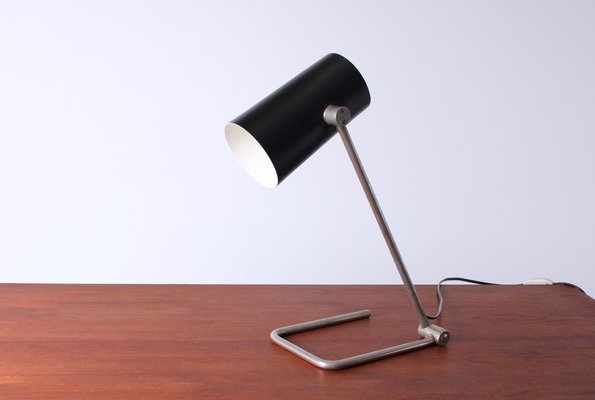 Adjustable Black Tube Metal Table Lamp by Hala Dbgma, 1950s-XT-1737271