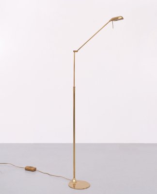 Adjustable Brass Floor Lamp, 1970s-GCG-1737128