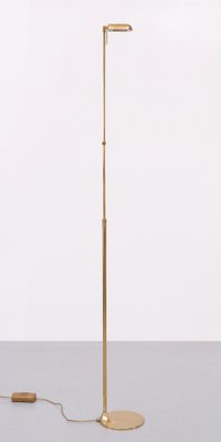 Adjustable Brass Floor Lamp, 1970s-GCG-1737128