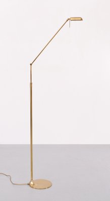 Adjustable Brass Floor Lamp, 1970s-GCG-1737128