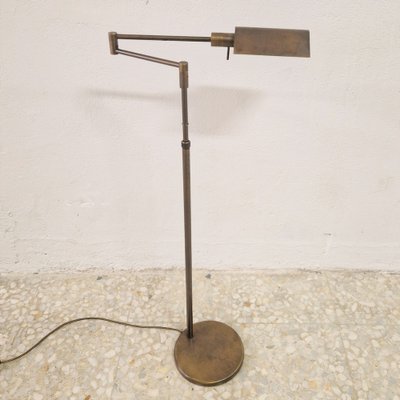 Adjustable Brass Floor Lamp from Holkötter, 1970s-WK-1780532